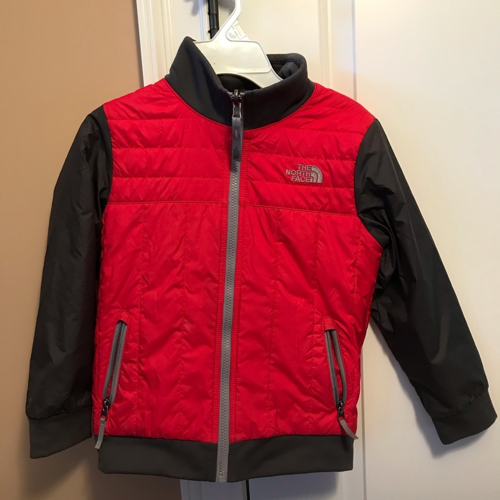 North Face Boys Reversible Jacket Size XS.